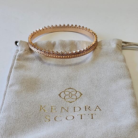 Kendra Scott Rose Gold‎ Mary Catherine Bangle bracelet - Picture 6 of 7